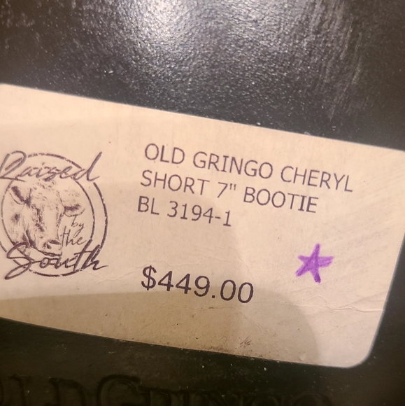 Old Gringo Short Boots With Box - Picture 5 of 7